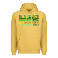Antique Gold st. patricks lucky clover  artiststas Premium Hoodie - Artiststas