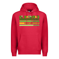 Cardinal st. patricks lucky clover  artiststas Premium Hoodie - Artiststas