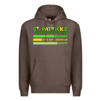 Coffee st. patricks lucky clover  artiststas Premium Hoodie - Artiststas