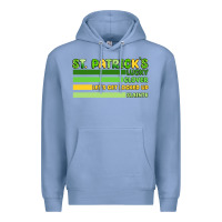 Colony Blue st. patricks lucky clover  artiststas Premium Hoodie - Artiststas