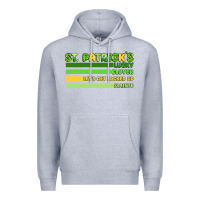 Heather Grey st. patricks lucky clover  artiststas Premium Hoodie - Artiststas