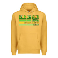Mustard st. patricks lucky clover  artiststas Premium Hoodie - Artiststas