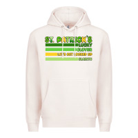 Pale Pink st. patricks lucky clover  artiststas Premium Hoodie - Artiststas