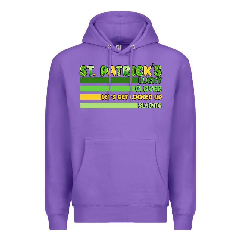 St. Patricks Lucky Clover  Artiststas Premium Hoodie by Artiststas | Teevron