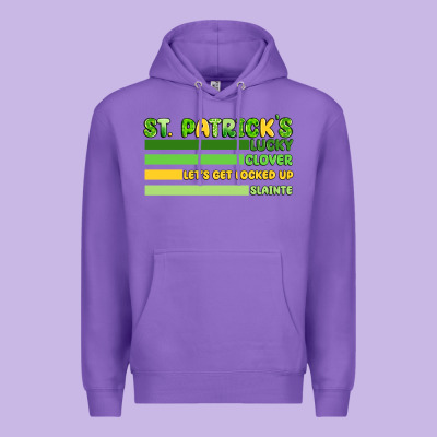 St. Patricks Lucky Clover  Artiststas Premium Hoodie Designed By Artiststas