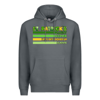 Rock st. patricks lucky clover  artiststas Premium Hoodie - Artiststas