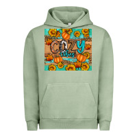 Pigment Oil Green cozy vibes Urban Hoodie - Artiststas