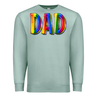 Seafoam pride dad Premium Sweatshirt - texasbilliewilder