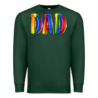 Sports Green pride dad Premium Sweatshirt - texasbilliewilder