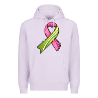 Lilac breast cancer sport ribbons Premium Hoodie - AdoDesignShop