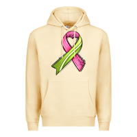 Breast Cancer Sport Ribbons Premium Hoodie | Teevron