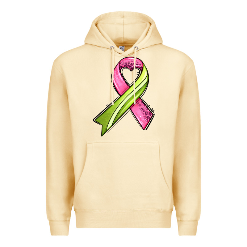 Breast Cancer Sport Ribbons Premium Hoodie by AdoDesignShop | Teevron