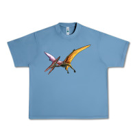 Pebble Blue dinosaur pterodactyl Urban Heavy Tee - Artiststas