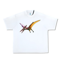 White dinosaur pterodactyl Urban Heavy Tee - Artiststas