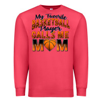 Cardinal my favorite basketball player calls me mom Premium Sweatshirt - Zillion Design Studio