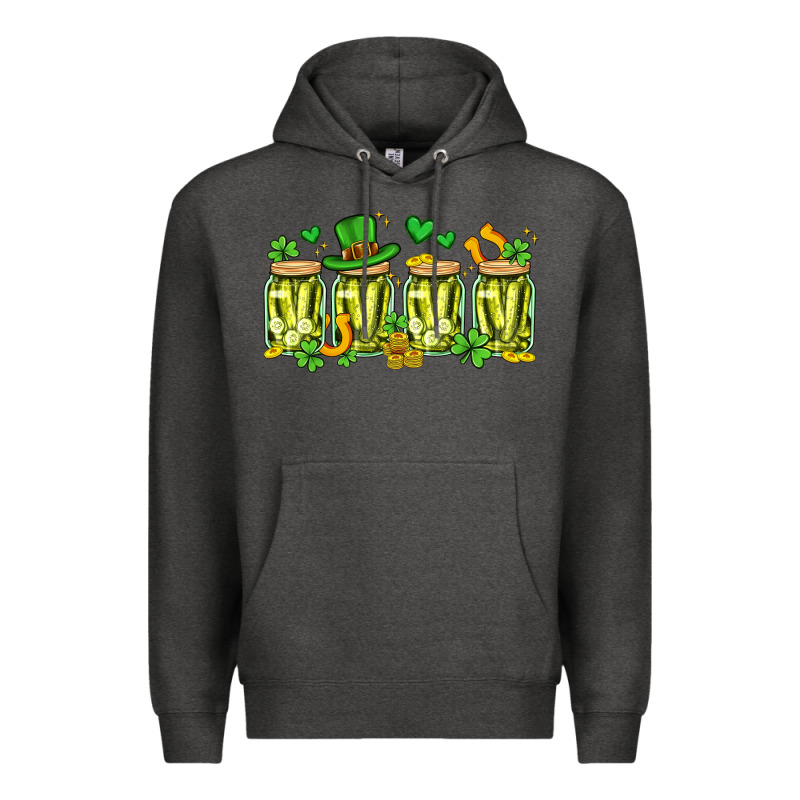 St. Patricks Day Pickle Premium Hoodie by Artiststas | Teevron