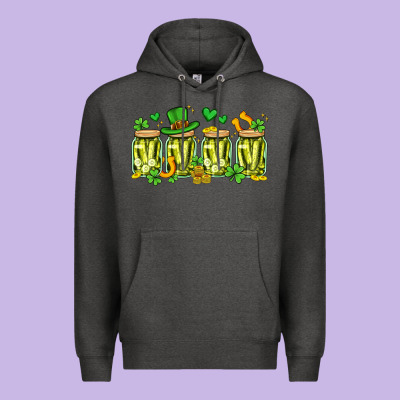 St. Patricks Day Pickle Premium Hoodie Designed By Artiststas