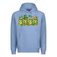 Colony Blue st. patricks day pickle Premium Hoodie - Artiststas