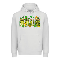 Dove Grey st. patricks day pickle Premium Hoodie - Artiststas