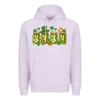 Lilac st. patricks day pickle Premium Hoodie - Artiststas