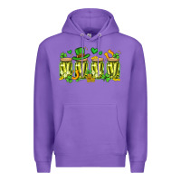 Purple st. patricks day pickle Premium Hoodie - Artiststas
