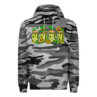 Slate Camo st. patricks day pickle Premium Hoodie - Artiststas