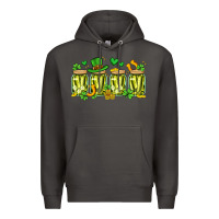 Smoke st. patricks day pickle Premium Hoodie - Artiststas