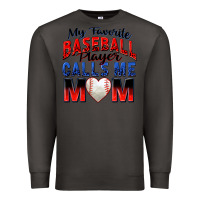 Smoke my favorite baseball player calls me mom Premium Sweatshirt - Zillion Design Studio