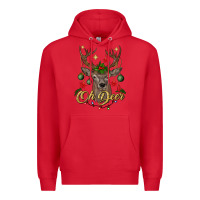 Red oh deer Christmas Premium Hoodie - BundleAndBundleShop