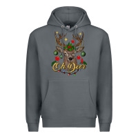 Rock oh deer Christmas Premium Hoodie - BundleAndBundleShop