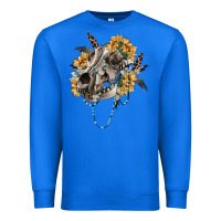 True Royal Boho wolf skull Premium Sweatshirt - RanaPortraitStore