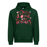 Forest Green one loved teacher Urban Hoodie - JahusDesignShop
