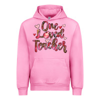 Fuchsia Pink one loved teacher Urban Hoodie - JahusDesignShop