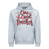Heather Grey one loved teacher Urban Hoodie - JahusDesignShop