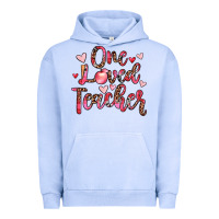 Pigment Grape Ice one loved teacher Urban Hoodie - JahusDesignShop