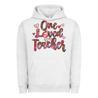 One Loved Teacher Urban Hoodie | Teevron