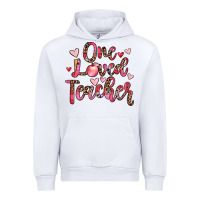 White one loved teacher Urban Hoodie - JahusDesignShop