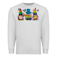 Dove Grey pride gnomies Premium Sweatshirt - texasbilliewilder