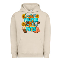Pigment French Oak Cutest Pumpkin In The Patch Urban Hoodie - Artiststas