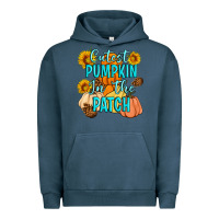 Pigment Midnight Navy Cutest Pumpkin In The Patch Urban Hoodie - Artiststas