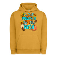 Pigment Peanut Butter Cutest Pumpkin In The Patch Urban Hoodie - Artiststas
