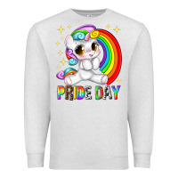 Oatmeal Heather pride day Premium Sweatshirt - texasbilliewilder