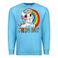 Ocean Blue pride day Premium Sweatshirt - texasbilliewilder