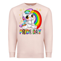 Pale Pink pride day Premium Sweatshirt - texasbilliewilder