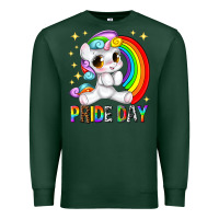Sports Green pride day Premium Sweatshirt - texasbilliewilder