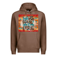 Chestnut just a girl who loves jesus Premium Hoodie - JahusDesignShop
