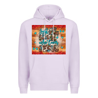 Lilac just a girl who loves jesus Premium Hoodie - JahusDesignShop