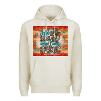 Oatmeal Heather just a girl who loves jesus Premium Hoodie - JahusDesignShop