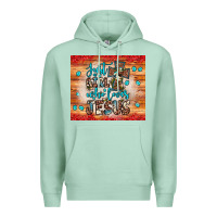 Seafoam just a girl who loves jesus Premium Hoodie - JahusDesignShop