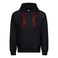 Black ball stitch Urban Hoodie - AdoDesignShop